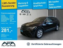 Schwarz Gebraucht 2024 VW Tiguan Allspace Life SUV | 33.947 € (Superpreis)