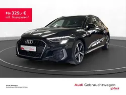 Schwarz Gebraucht 2024 Audi A3 Sportback S-Line Limousine | 41.280 € (Etwas zu teuer)