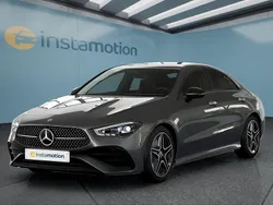 Grau Gebraucht 2024 Mercedes CLA220 Limousine | 45.699 €