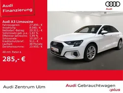 Ibisweiß Gebraucht 2023 Audi A3 Advanced Plus Limousine | 27.880 € (Fairer Preis)