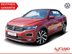Rot (metallic) Gebraucht 2021 VW T-Roc Cabriolet R-line Cabrio | 25.990 € (Fairer Preis)
