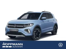 Clear blue metallic Neu 2025 VW T-Cross R-line SUV | 36.890 €