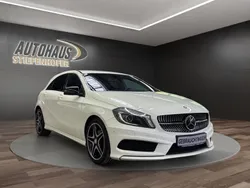 Weiß Gebraucht 2015 Mercedes A200 AMG line Limousine | 16.499 € (Etwas zu teuer)