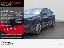 Schwarz Gebraucht 2022 Audi Q4 Sportback e-tron S-Line SUV | 28.840 € (Fairer Preis)