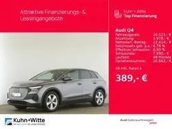Grau (taifungrau metallic) Gebraucht 2022 Audi Q4 Sportback e-tron S-Line SUV | 27.998 € (Superpreis)