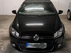 Schwarz Gebraucht 2011 VW Golf Cabriolet Cabrio | 11.600 € (Teuer)