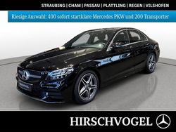 Unilack schwarz uni Gebraucht 2020 Mercedes C200 AMG line Limousine | 32.330 €