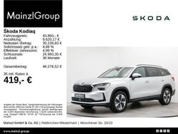 Brillantsilber metallic Gebraucht 2024 Skoda Kodiaq Selection SUV | 43.860 € (Guter Preis)