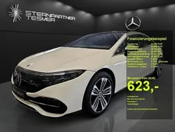 Diamantweiß metallic bright Gebraucht 2023 Mercedes EQS450+ Limousine | 57.809 € (Fairer Preis)
