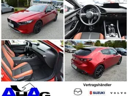 Magmarot Gebraucht 2024 Mazda 3 Nagisa Limousine | 25.940 € (Fairer Preis)