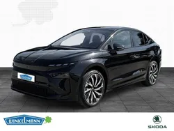 Schwarz Gebraucht 2025 Skoda Enyaq iV SportLine SUV | 55.950 € (Fairer Preis)