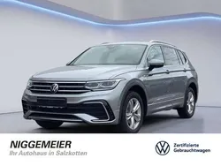 Pyritsilber metallic (metallic) Gebraucht 2023 VW Tiguan Allspace R-line SUV | 42.995 € (Etwas zu teuer)