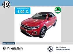 Kings red metallic Gebraucht 2024 VW T-Roc Cabriolet Style Cabrio | 31.806 € (Guter Preis)