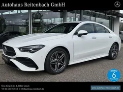 Unilack polarweiß Gebraucht 2024 Mercedes CLA180 AMG line Limousine | 34.379 € (Fairer Preis)