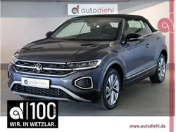 Grey metallic Gebraucht 2024 VW T-Roc Cabriolet Move Cabrio | 32.491 € (Superpreis)