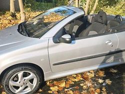 Silber Gebraucht 2003 Peugeot 206 CC Platinum Cabrio | 1.100 € (Superpreis)