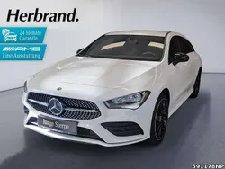 Polarweiß Gebraucht 2022 Mercedes CLA250e AMG line Limousine | 27.980 € (Superpreis)