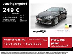Mythosschwarz metallic Gebraucht 2025 Audi A3 Advanced Plus Limousine | 30.640 € (Guter Preis)