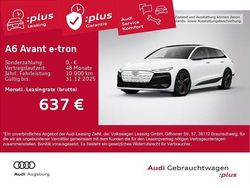 Weiß Gebraucht 2025 Audi A6 e-tron S-Line Kombi | 71.390 € (Teuer)