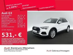 Ibisweiß Gebraucht 2022 Audi Q3 Design SUV | 28.773 € (Guter Preis)