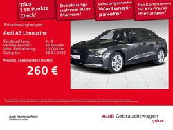 H1 manhattangrau metallic Gebraucht 2024 Audi A3 Sport Limousine | 34.680 € (Fairer Preis)