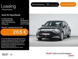 Mythosschwarz metallic Gebraucht 2024 Audi A3 Advanced Plus Limousine | 33.449 € (Fairer Preis)