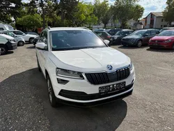 Bila candy/candyweiss Gebraucht 2021 Skoda Karoq Clever SUV | 23.990 € (Guter Preis)