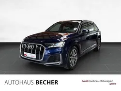 Navarrablau metallic Gebraucht 2020 Audi Q7 S-Line SUV | 47.930 € (Fairer Preis)