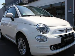 Weiß Gebraucht 2021 Fiat 500 Launch Edition Cabrio | 11.999 € (Guter Preis)
