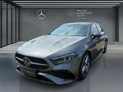 Metalliclack mountaingrau Gebraucht 2024 Mercedes A180 AMG Limousine | 31.990 € (Fairer Preis)