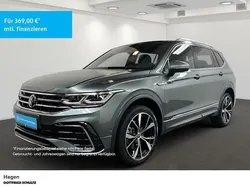 Grau Gebraucht 2022 VW Tiguan Allspace R-line SUV | 41.290 € (Fairer Preis)