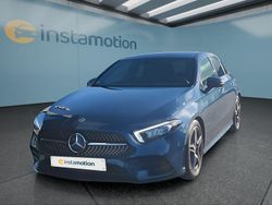 Blau Gebraucht 2021 Mercedes A180 AMG Limousine | 25.399 € (Guter Preis)