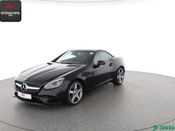 Schwarz (metallic) Gebraucht 2019 Mercedes SLC180 AMG Cabrio | 28.780 € (Fairer Preis)