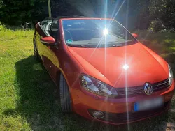 Rot Gebraucht 2014 VW Golf Cabriolet Cabrio | 9.500 € (Guter Preis)