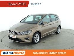 Gold Gebraucht 2014 VW Golf Sportsvan Comfortline Van / Kleinbus | 12.880 € (Fairer Preis)