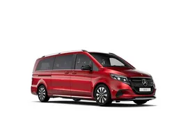 Hyazinthrot metallic Neu 2025 Mercedes EQV250 Long Limousine | 102.852 €