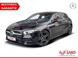 Nachtschwarz Gebraucht 2019 Mercedes A140 AMG line Limousine | 24.950 €