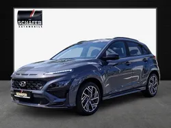 Grau Gebraucht 2023 Hyundai Kona N Line SUV | 27.990 € (Superpreis)