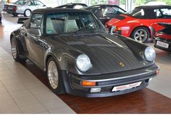 Felsengrün metallic (metallic) Gebraucht 1988 Porsche 911 Turbo Cabriolet Cabrio | 157.911 €