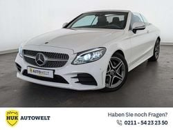 Weiß Gebraucht 2019 Mercedes C220 AMG line Cabrio | 31.460 € (Guter Preis)