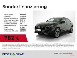 Mythosschwarz metallic Gebraucht 2024 Audi Q8 Ambiente SUV | 68.888 € (Etwas zu teuer)