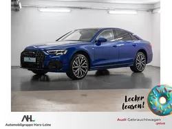 Blau Gebraucht 2024 Audi A8 S-Line Limousine | 83.993 € (Teuer)