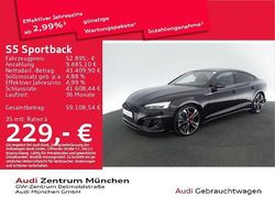 Mythosschwarz metallic Gebraucht 2023 Audi S5 Sportback Ambiente Kleinwagen | 52.895 € (Fairer Preis)