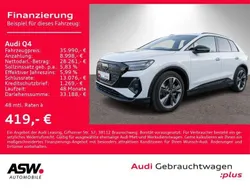 Gletscherweiß metallic Gebraucht 2023 Audi Q4 e-tron Ambiente SUV | 35.990 € (Guter Preis)