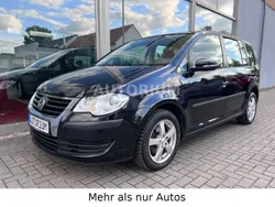 Schwarz Gebraucht 2009 VW Touran Conceptline Van / Kleinbus | 4.999 € (Fairer Preis)