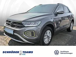 Indiumgrau metallic Gebraucht 2024 VW T-Roc Life SUV | 22.979 € (Guter Preis)