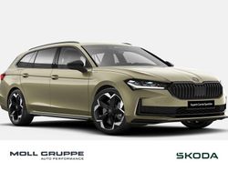 Beige Neu 2025 Skoda Superb SportLine Kombi | 47.480 € (Superpreis)