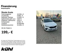 Weiß Gebraucht 2024 Skoda Scala Essence Kleinwagen | 19.290 € (Fairer Preis)