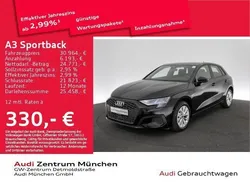 Brillantschwarz Gebraucht 2022 Audi A3 Sportback e-tron S-Line Limousine | 30.964 € (Fairer Preis)