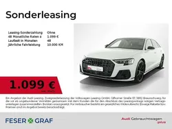 Gletscherweiß metallic Gebraucht 2024 Audi A8 S-Line Limousine | 104.235 €